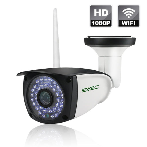 2MP 1080P H264 Outdoor Security Camera - Wireless, 2-Way Audio, Weather-Resistant - Ideal for Home and Business Surveillance - Shopsta EU