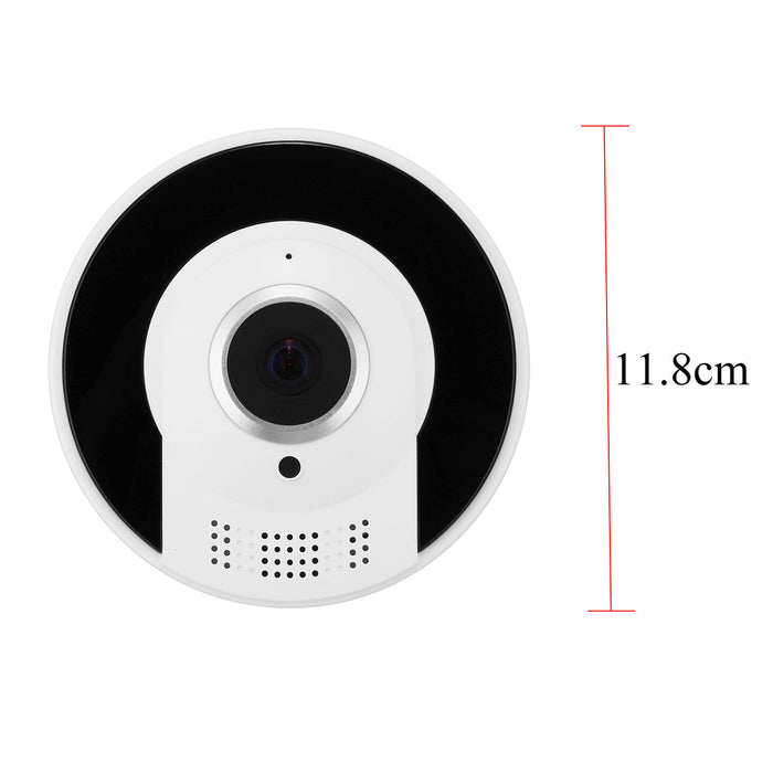 360-Degree Panoramic Camera - Wifi Wireless Remote Monitoring Camcorder - Perfect for Home Security and Surveillance - Shopsta EU