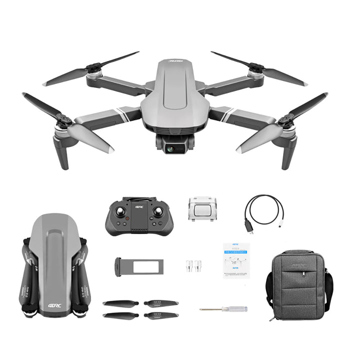 4DRC F4 GPS Drone - 5G WiFi 2KM FPV, 4K HD Camera, 2-Axis Gimbal, Optical Flow Positioning, Brushless Foldable Quadcopter - Ideal for Aerial Photography Enthusiasts - Shopsta EU