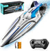 4DRC S1 2.4G 4CH - High-Speed RC Boat with Water Model Remote Control - Ideal for Pools, Lakes, Racing, and Kids/Children Gifts - Shopsta EU