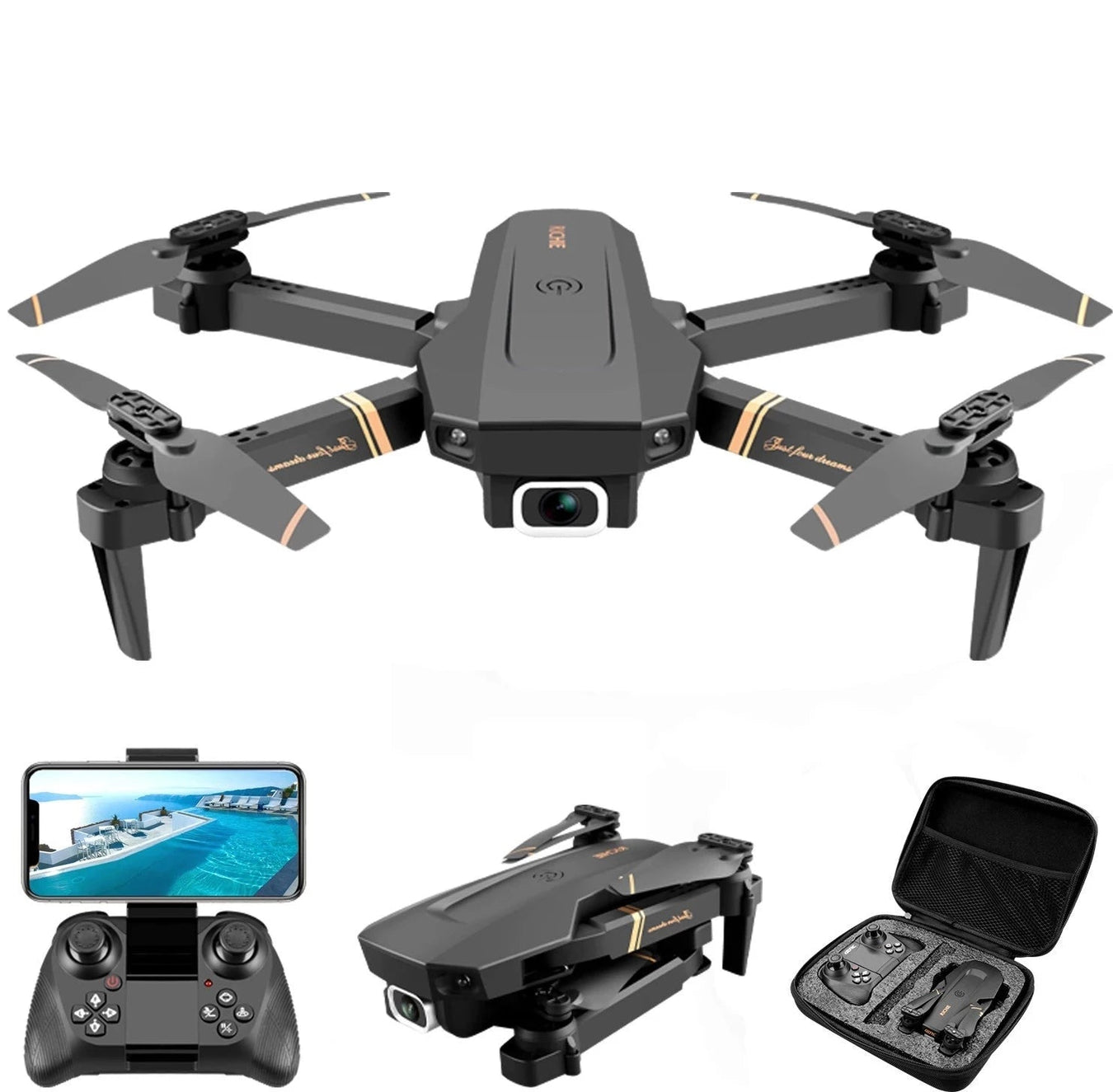 RC-drones en quadcopters