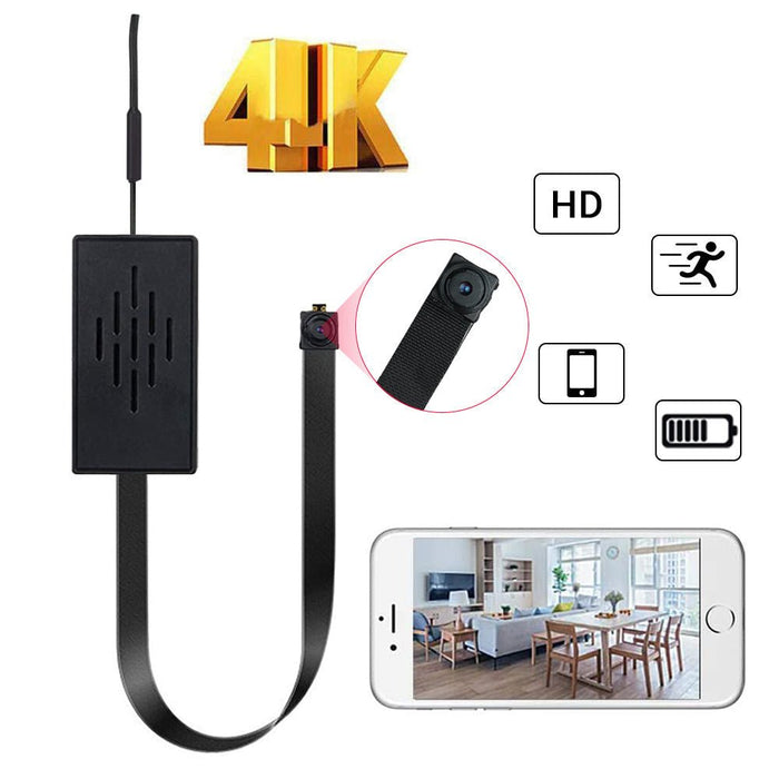 4K 1080P WiFi IP Camera Module - Motion DV P2P Video Recorder Camcorder with Remote Control & Hidden TF - Ideal for Home Security Surveillance - Shopsta EU