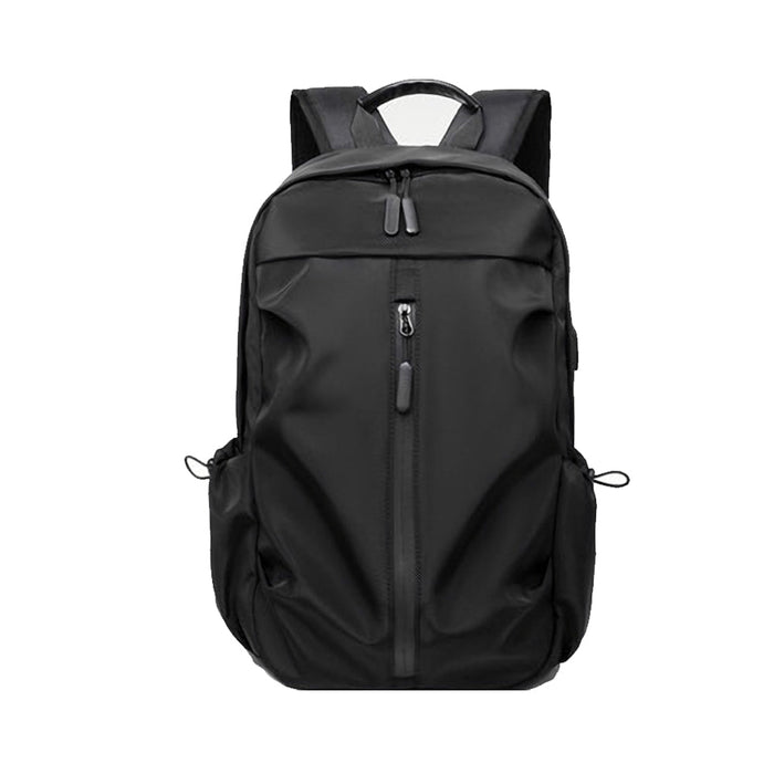 Laptop Backpack for 15.6-inch Devices - USB Rechargeable Port, Large Capacity for Books, Tablets, and Accessories - Ideal Storage Solution for Students and Professionals