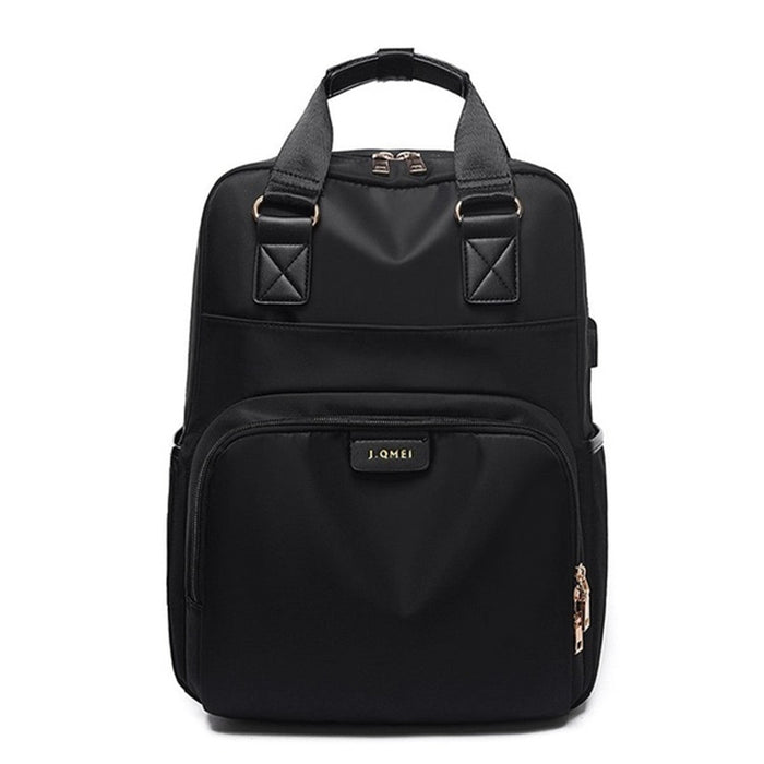 Laptoptasche aus Segeltuch – multifunktionale Rucksack-Handtasche und Campus-Schultasche – entworfen für trendige und stilvolle Frauen