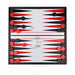 Folding Magnetic Backgammon Board 19.1 x 19.7cm – Portable Travel Game