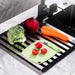 304 Stainless Steel Foldable Sink Drain Rack — Retractable Dish Drainer (S/L)