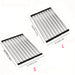 304 Stainless Steel Foldable Sink Drain Rack — Retractable Dish Drainer (S/L)