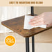 4-Tier Wood & Metal Plant Stand – Indoor & Outdoor, 80 x 30 x 30 cm