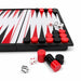 Folding Magnetic Backgammon Board 19.1 x 19.7cm – Portable Travel Game