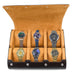 6-Slot PU Leather Watch Travel Case – Roll Organiser for Men & Women