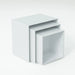6pc Acrylic Buffet Risers — Stackable Hollow‑Bottom Display for Cupcakes & Desserts
