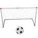 106/120cm Kids Indoor & Outdoor Football Goal Set with Ball and Pump