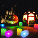 Rechargeable LED Tea Lights with Remote & Timer — Flameless Warm and Colour Modes