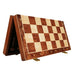 Wooden Folding Chess Set — 39×39cm Traditional Handcrafted Pieces