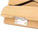 Bamboo Adjustable Book Stand – Portable Folding Book & Cookbook Holder 28×20cm