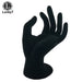 Velvet OK Hand Jewellery Display – Black, 12×11×17 cm