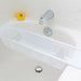 Adjustable Plastic Bathtub Caddy Tray – Retractable Bath Storage Rack
