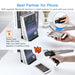 EY-017 Clip-on 2D Bluetooth Barcode Scanner – 1D/QR for Android & iOS