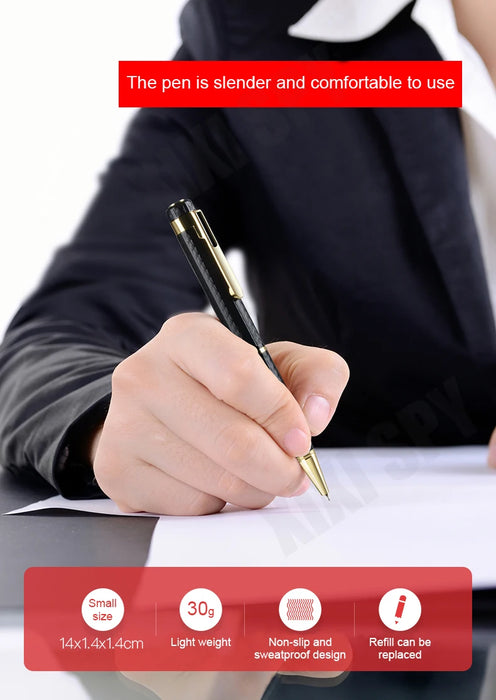 Digital Voice Recorder Pen – USB WAV Recorder & Playback for Lectures, Meetings, 8GB/16GB/32GB