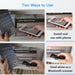 EY-017 Clip-on 2D Bluetooth Barcode Scanner – 1D/QR for Android & iOS