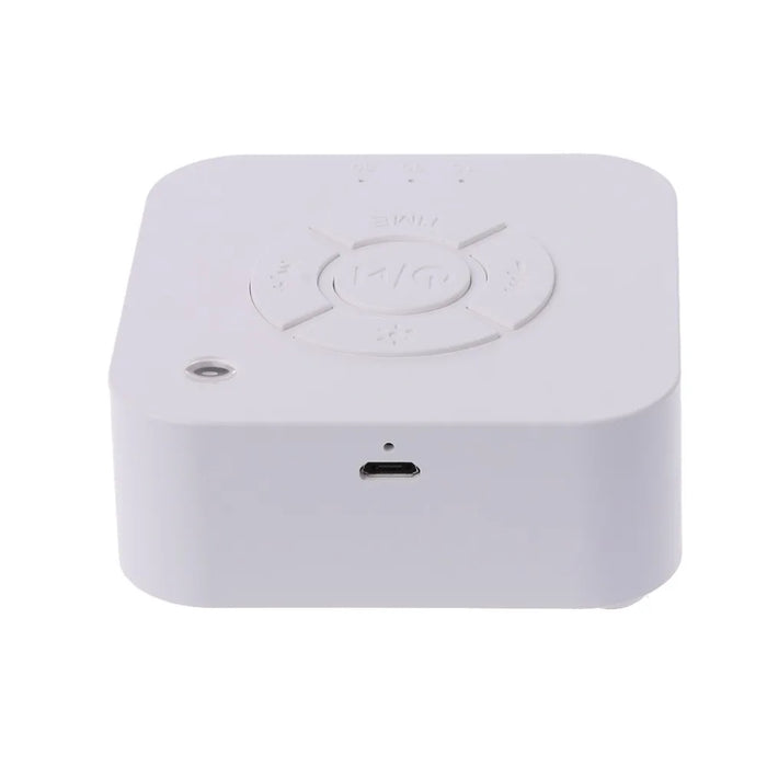 USB Rechargeable White Noise Machine – Portable Sleep Sound Device with Timer