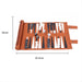 Portable Backgammon Set – Roll-Up Travel Board for Adults & Children