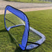 Portable Pop-Up Football Goal with Carry Bag — Collapsible Training Net