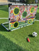 Mini Folding Inflatable Football Goal — 80cm Portable Practice Net
