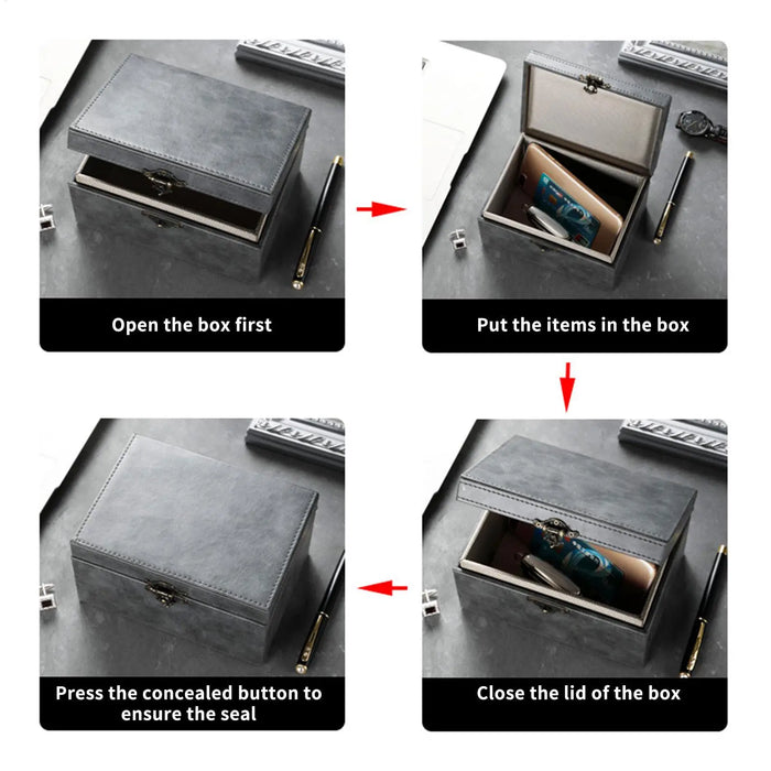 Signal Shielding Faraday Box – Key Fob & Phone Signal Blocker Pouch