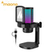 DGM20 USB Gaming Microphone — RGB, ENC Noise Reduction & Tap-to-Mute