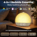 Sunrise Wake-Up Light Alarm Clock with Dimmable Night Light & 30 Soothing Sounds