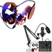 BM-800 Podcast Bundle with V8 Sound Card — Condenser Mic Kit for Podcasting, Streaming & Recording