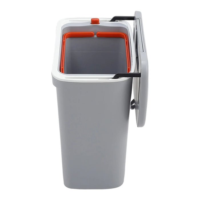 Kitchen Compost Bin — 9L Hanging Bin with Odour-Sealing Lid