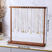 Solid Wood Jewellery Display Stand – Countertop Necklace, Earring & Bracelet Rack