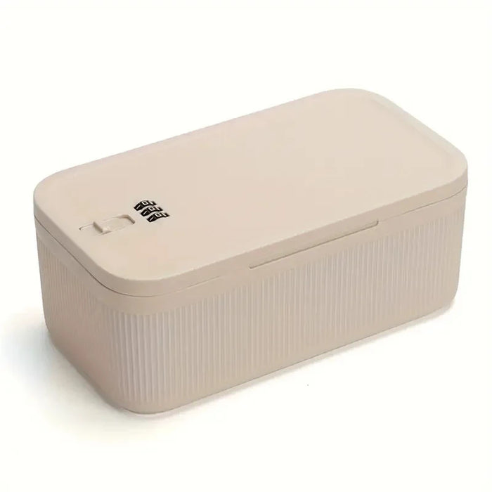 Lockable Plastic Storage Box 2L – Personal Safe for Home, Office & School