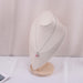 Velvet Necklace Display Bust — Pendant & Jewellery Mannequin Stand
