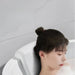 Spa Neck Bath Pillow with Suction Cups — Waterproof Polyurethane Headrest