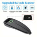 TD-W7 Mini 2D Barcode Scanner — 2.4G Wireless & Bluetooth, Portable 1D/2D QR Reader with Storage