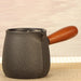 600ml Cast Iron Teapot with Wooden Handle — Stove-Top Brewing Kettle