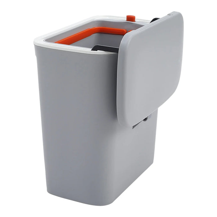 Kitchen Compost Bin — 9L Hanging Bin with Odour-Sealing Lid