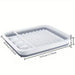 Large Plastic Dish Rack with Utensil Holder — Lightweight Drainer for Home, RV & Small Spaces
