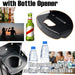 16 oz Wall-Mounted Can Crusher with Bottle Opener – Heavy-Duty Metal Smasher