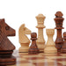 Wooden 32-Piece Chess Set — King 110mm with Leather Board, Gift for Teens & Adults