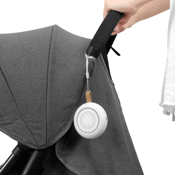 Rechargeable Baby White Noise Machine — 24 Sounds, Night Light & Timer