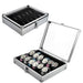 Aluminium-Frame Watch Storage Box — 6 / 12 / 24 Slot Display Case