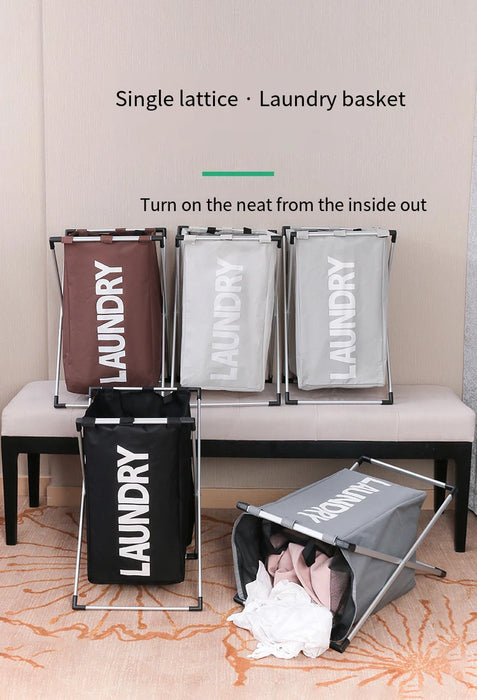 Large Foldable Waterproof Laundry Basket – 600D Oxford Storage Organiser