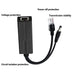 PoE Splitter 48V to 12V/5V IEEE 802.3af Power over Ethernet Adapter (Plug & Play)