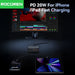 Rocoren 100W GaN 6‑Port Desktop USB Charger – 3x USB‑C & 3x USB‑A