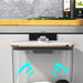 Hanging Bin for Cabinet Door with Lid — Wall-Mounted Kitchen & Bathroom Bin