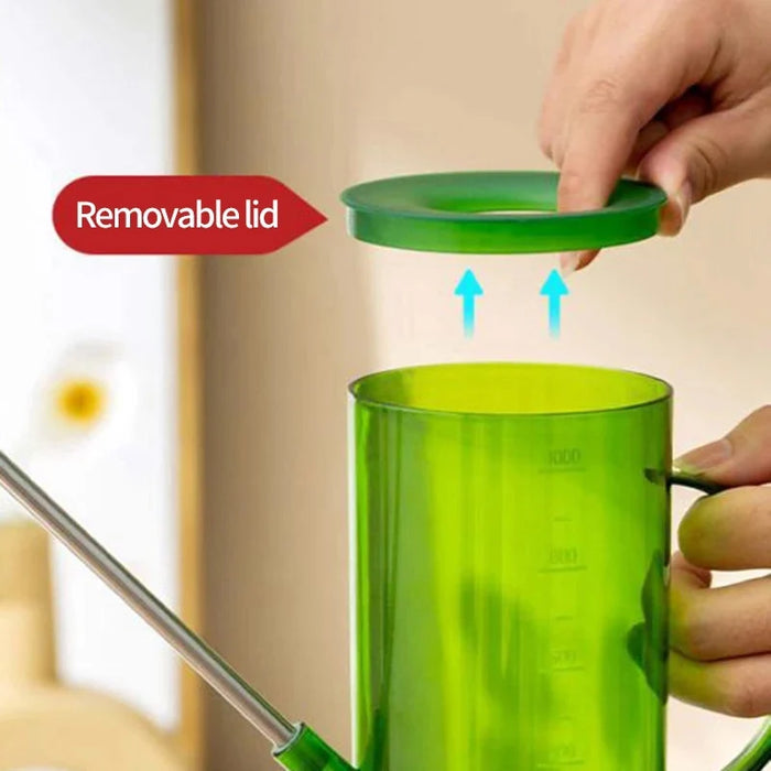 1 L / 1.5 L Long-Spout Watering Can with 3-Piece Shovel Set for Indoor & Outdoor Plants